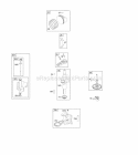Camshaft Crankshaft Lubrication Piston Rings Connecting Rod Diagram and Parts List for  Briggs and Stratton Engine